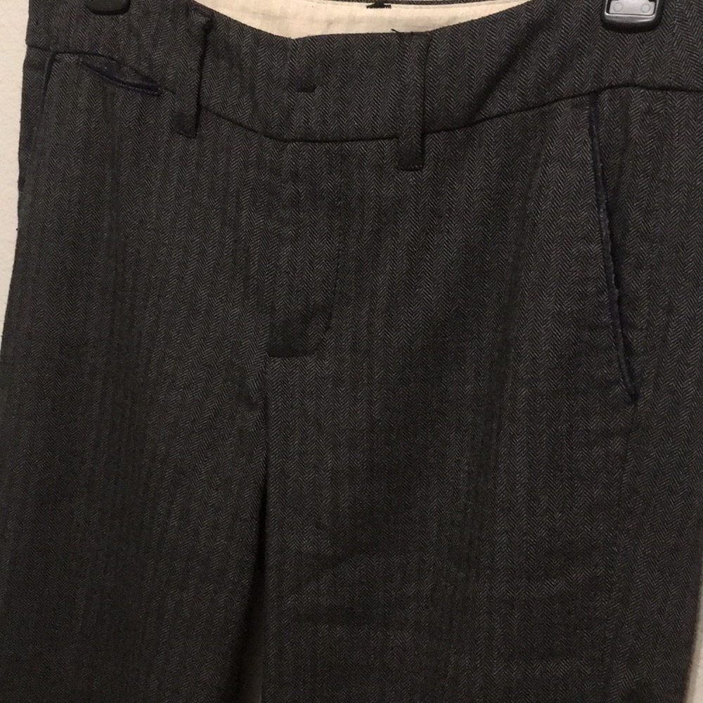 Anthropology wool wide leg trousers